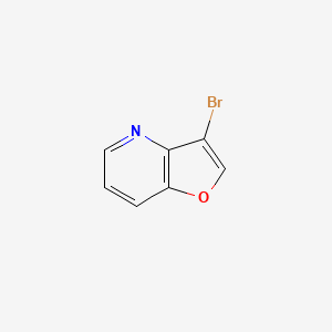 molecular formula C7H4BrNO B1584629 3-溴呋并[3,2-b]吡啶 CAS No. 92404-63-2