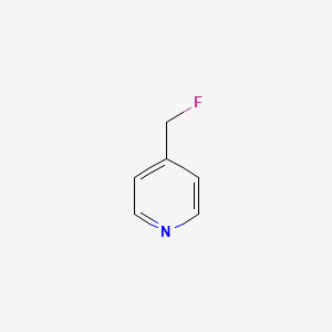 molecular formula C6H6FN B1584630 4-(氟甲基)吡啶 CAS No. 82878-59-9