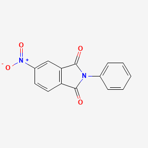 molecular formula C14H8N2O4 B1584637 4-Nitro-N-phenylphthalimide CAS No. 40392-27-6