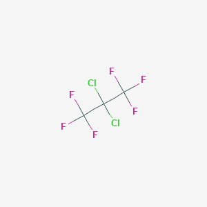 molecular formula C3Cl2F6 B158464 2,2-Dichloro-1,1,1,3,3,3-hexafluoropropane CAS No. 1652-80-8