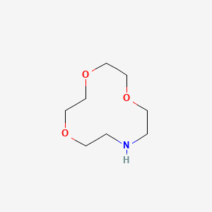 molecular formula C8H17NO3 B1584641 1,4,7-三氧杂-10-氮杂环十二烷 CAS No. 41775-76-2