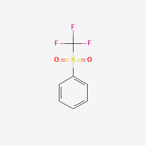 molecular formula C7H5F3O2S B1584646 Phenyl trifluoromethyl sulfone CAS No. 426-58-4