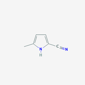 molecular formula C6H6N2 B1584651 5-Methyl-1H-pyrrole-2-carbonitrile CAS No. 26173-92-2