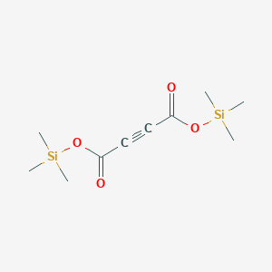molecular formula C10H18O4Si2 B1584655 双(三甲基甲硅烷基)乙炔二酸酯 CAS No. 76734-92-4