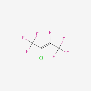 molecular formula C4ClF7 B1584656 2-Chloroheptafluorobut-2-ene CAS No. 434-41-3
