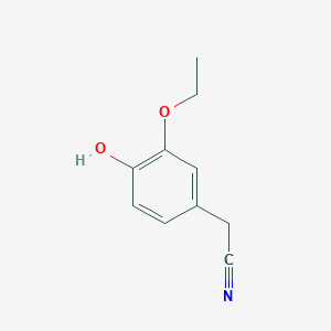 3-Ethoxy-4-hydroxyphenylacetonitrile