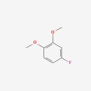 molecular formula C8H9FO2 B1584661 4-Fluoro-1,2-dimethoxybenzene CAS No. 398-62-9