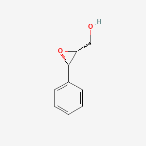 molecular formula C9H10O2 B1584663 ((2R,3R)-3-phenyloxiran-2-yl)methanol CAS No. 98819-68-2