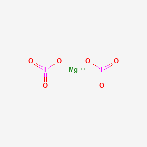 molecular formula Mg(IO3)2<br>I2MgO6 B1584674 Magnesium diiodate CAS No. 7790-32-1