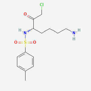 molecular formula C14H21ClN2O3S B1584693 甲苯磺酰-L-赖氨酸氯甲基酮 CAS No. 2364-87-6