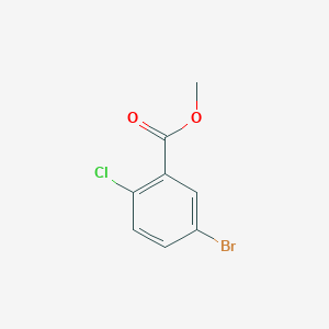 molecular formula C8H6BrClO2 B1584710 Methyl 5-bromo-2-chlorobenzoate CAS No. 251085-87-7