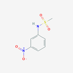 molecular formula C7H8N2O4S B1584711 N-(3-nitrophenyl)methanesulfonamide CAS No. 63228-62-6