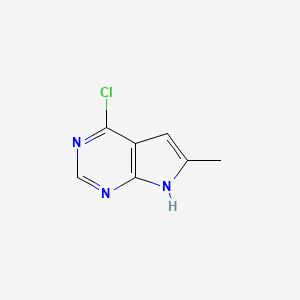 4-chloro-6-methyl-7H-pyrrolo[2,3-d]pyrimidine