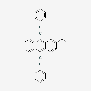 2-Ethyl-9,10-bis(phenylethynyl)anthracene