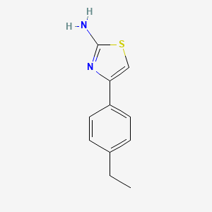 4-(4-Ethylphenyl)-1,3-thiazol-2-amine