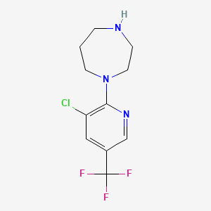 1-[3-Chloro-5-(trifluoromethyl)pyridin-2-yl]-1,4-diazepane