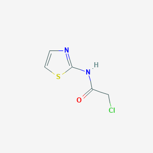 molecular formula C5H5ClN2OS B1584731 2-Chloro-N-(1,3-thiazol-2-yl)acetamide CAS No. 5448-49-7