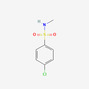 molecular formula C7H8ClNO2S B1584733 4-Chloro-N-methylbenzenesulfonamide CAS No. 6333-79-5