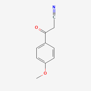 molecular formula C10H9NO2 B1584734 3-(4-Methoxyphenyl)-3-oxopropanenitrile CAS No. 3672-47-7