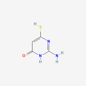 2-Amino-6-sulfanylpyrimidin-4(3h)-one