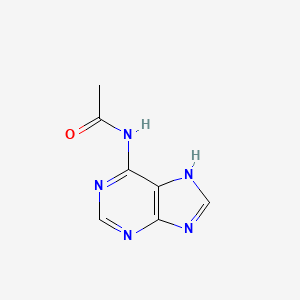 molecular formula C7H7N5O B1584743 N-(7H-purin-6-yl)acetamide CAS No. 6034-68-0