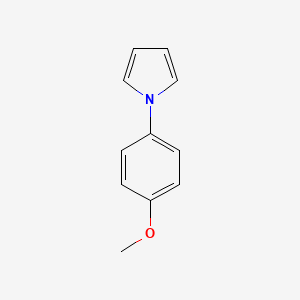 molecular formula C11H11NO B1584758 1-(4-Methoxyphenyl)-1H-pyrrole CAS No. 5145-71-1