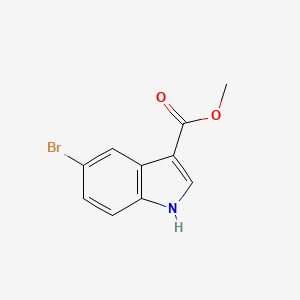molecular formula C10H8BrNO2 B1584762 Methyl 5-bromo-1H-indole-3-carboxylate CAS No. 773873-77-1