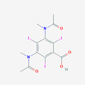 B158477 3,5-Bis[acetyl(methyl)amino]-2,4,6-triiodobenzoic acid CAS No. 1949-44-6