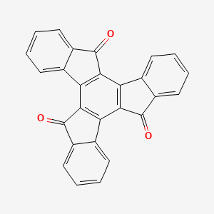 molecular formula C27H12O3 B1584773 Truxenone CAS No. 4430-15-3