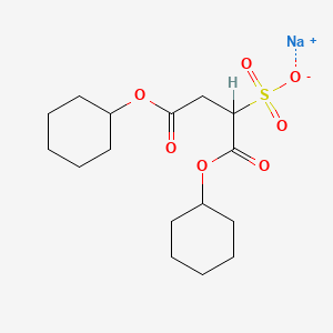 molecular formula C16H26NaO7S B1584788 C16H26NaO7S CAS No. 23386-52-9