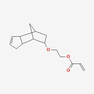 molecular formula C15H20O3 B1584795 二环戊氧乙基丙烯酸酯 CAS No. 65983-31-5