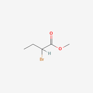 molecular formula C5H9BrO2 B1584805 Methyl 2-bromobutyrate CAS No. 3196-15-4