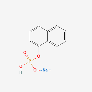 molecular formula C10H8NaO4P B1584807 alpha-Naphthyl acid phosphate monosodium salt CAS No. 2650-44-4