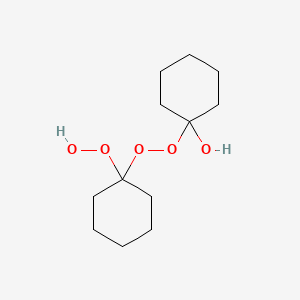 molecular formula C12H22O5 B1584809 CYCLOHEXANONE PEROXIDE CAS No. 78-18-2