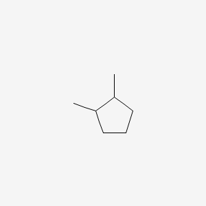 molecular formula C7H14 B1584824 1,2-二甲基环戊烷 CAS No. 2452-99-5