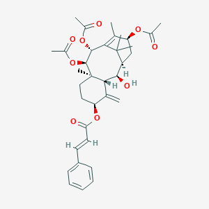 molecular formula C35H44O9 B158483 Taxezopidine G 