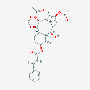 molecular formula C35H44O9 B158483 Taxezopidine G CAS No. 205440-22-8