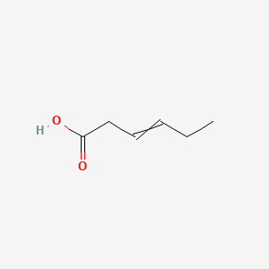molecular formula C6H10O2 B1584830 Hex-3-enoic acid CAS No. 4219-24-3