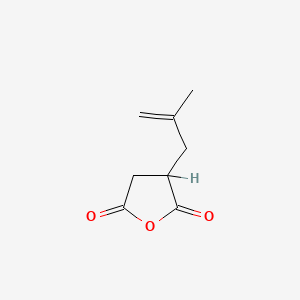 molecular formula C8H10O3 B1584838 (2-Methyl-2-propenyl)succinic Anhydride CAS No. 67762-77-0