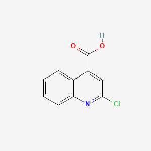 molecular formula C10H6ClNO2 B1584839 2-Chloroquinoline-4-carboxylic acid CAS No. 5467-57-2