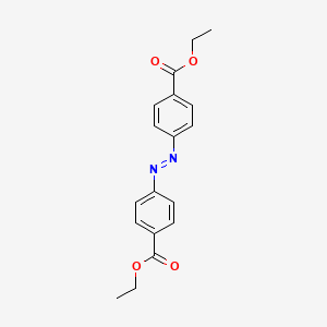 molecular formula C18H18N2O4 B1584841 4,4'-偶氮二苯甲酸二乙酯 CAS No. 7250-68-2
