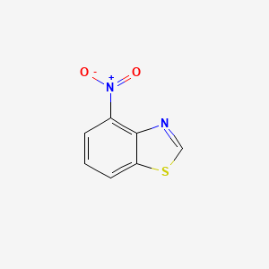 molecular formula C7H4N2O2S B1584843 4-Nitrobenzo[d]thiazole CAS No. 2942-08-7