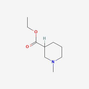 molecular formula C9H17NO2 B1584852 Ethyl 1-methylpiperidine-3-carboxylate CAS No. 5166-67-6