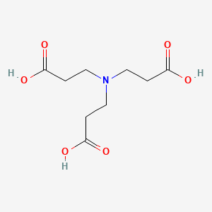 molecular formula C9H15NO6 B1584854 3,3',3''-Nitrilotripropionic Acid CAS No. 817-11-8