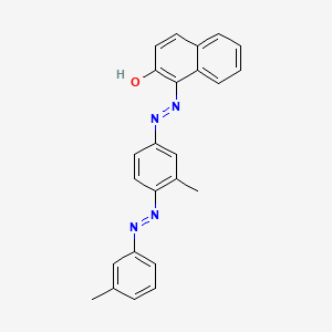 molecular formula C24H20N4O B1584857 苏丹红B CAS No. 3176-79-2