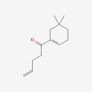 molecular formula C13H20O B1584860 1-(5,5-Dimethyl-1-cyclohexen-1-yl)-4-penten-1-one CAS No. 56973-85-4