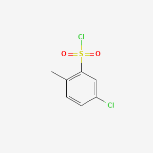 molecular formula C7H6Cl2O2S B1584862 5-氯-2-甲基苯磺酰氯 CAS No. 34981-38-9