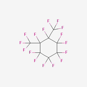 molecular formula C8F16 B1584865 1,1,2,2,3,3,4,4,5,6-Decafluoro-5,6-bis(trifluoromethyl)cyclohexane CAS No. 306-98-9