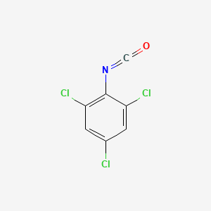 molecular formula C7H2Cl3NO B1584869 2,4,6-三氯苯基异氰酸酯 CAS No. 2505-31-9