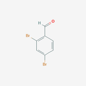 molecular formula C7H4Br2O B1584873 2,4-Dibromobenzaldehyde CAS No. 5629-98-1